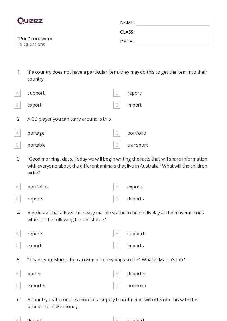 50+ Saltar contando por 2s hojas de trabajo para Grado 7 en Quizizz
