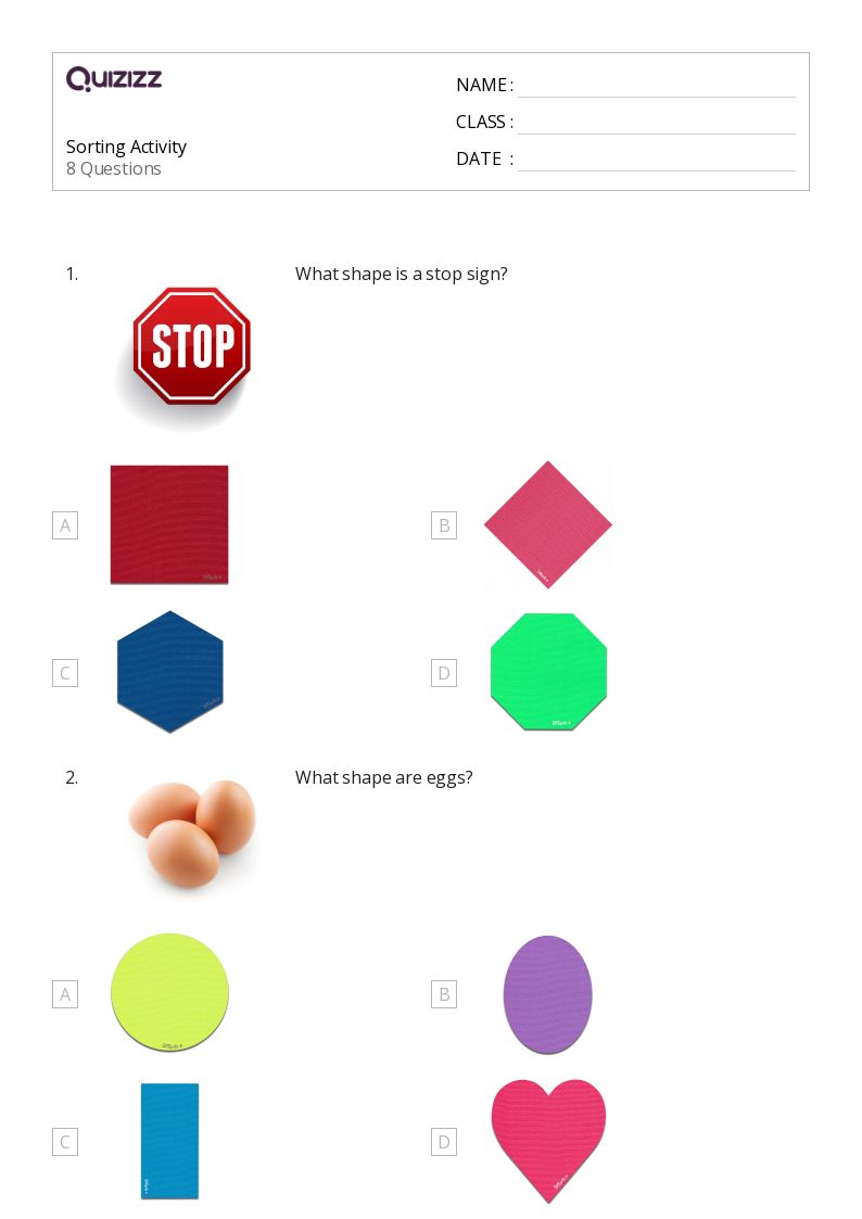 50+ Sorting Data worksheets for 2nd Grade on Quizizz Free & Printable