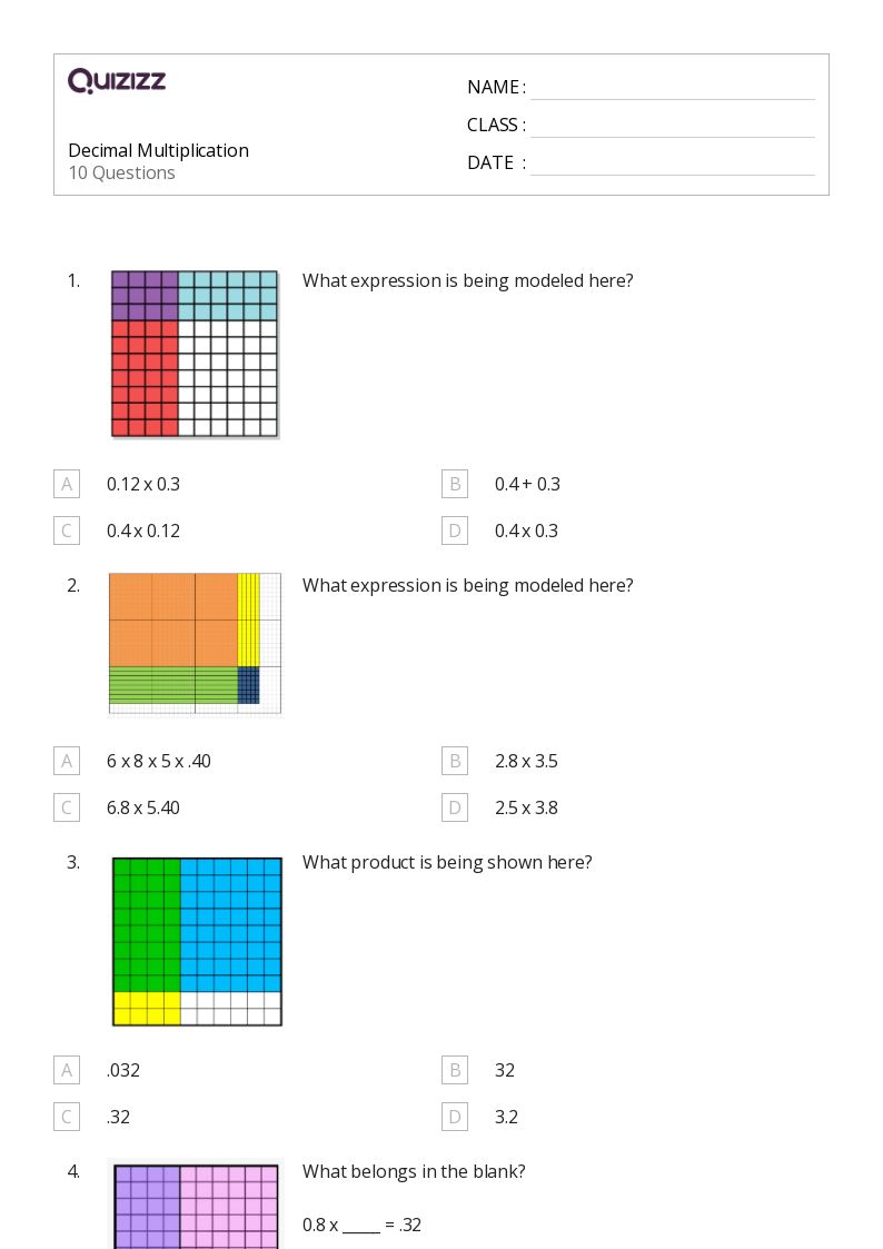50+ Multiplication worksheets for 5th Grade on Quizizz | Free & Printable