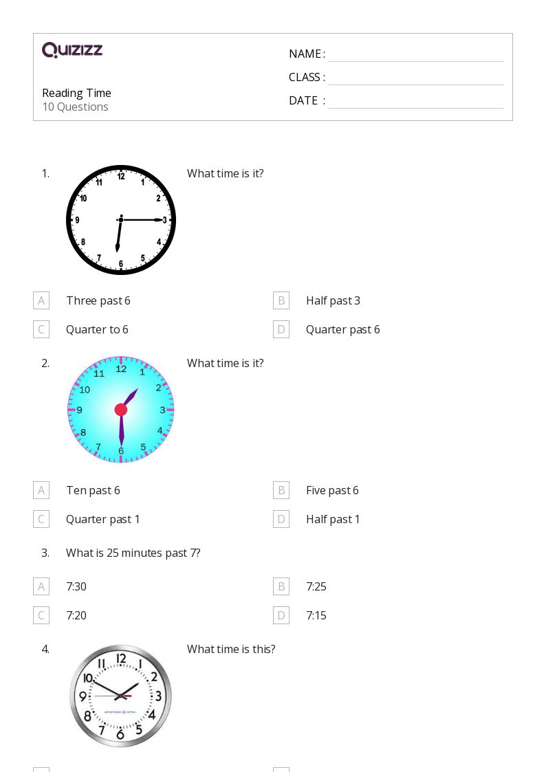 50+ Reading worksheets for 3rd Class on Quizizz Free & Printable