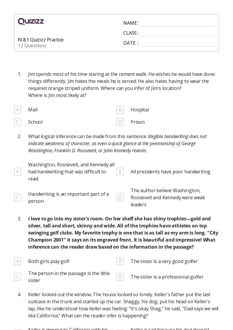50+ Handwriting worksheets for 6th Year on Quizizz Free & Printable
