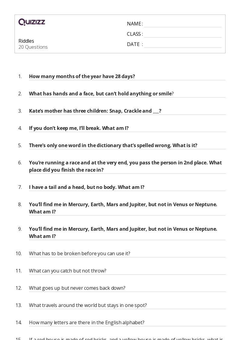 50+ The Letter M worksheets for 7th Class on Quizizz | Free & Printable