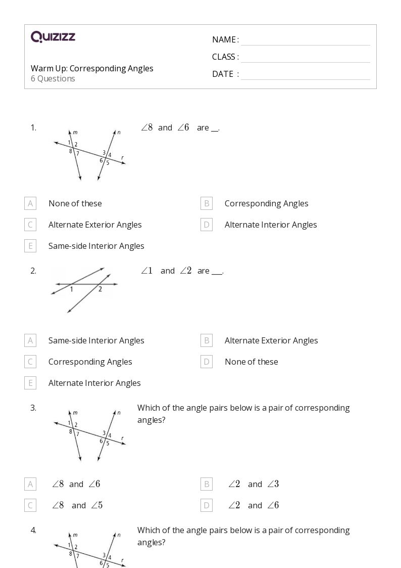 50+ exterior angle property worksheets on Quizizz Free & Printable