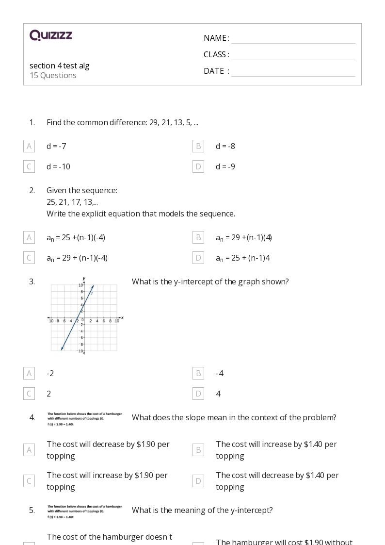 50+ Systems of Equations worksheets on Quizizz Free & Printable