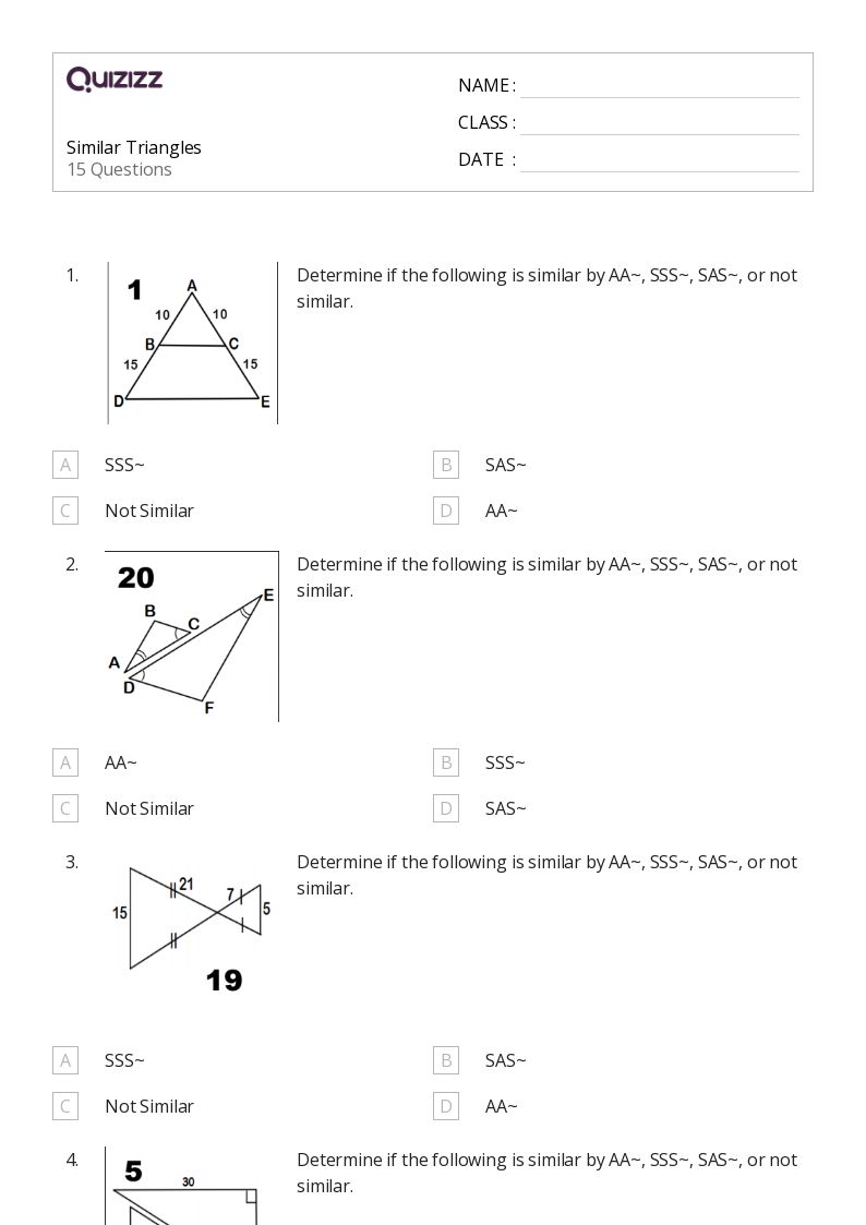 50+ triangles worksheets for 11th Grade on Quizizz Free & Printable
