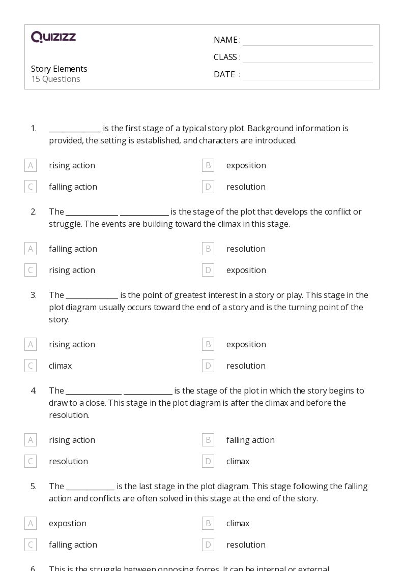 50+ Analyzing Character worksheets for 6th Grade on Quizizz Free & Printable