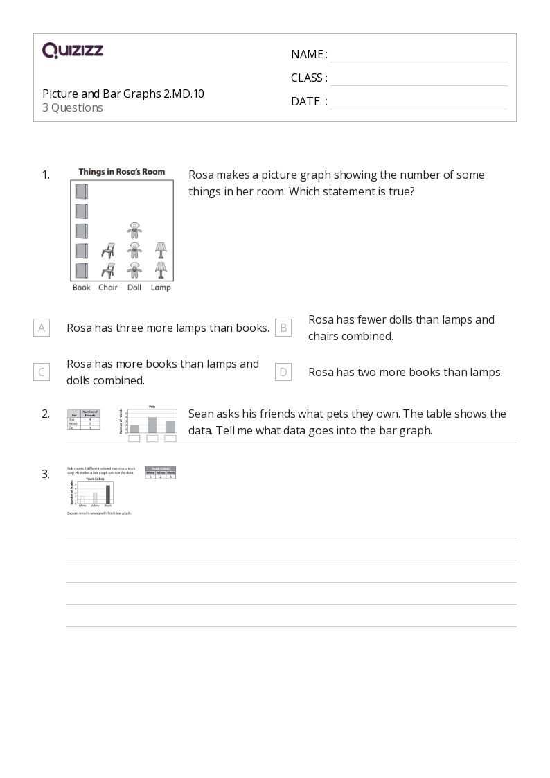 50+ Bar Graphs worksheets on Quizizz Free & Printable