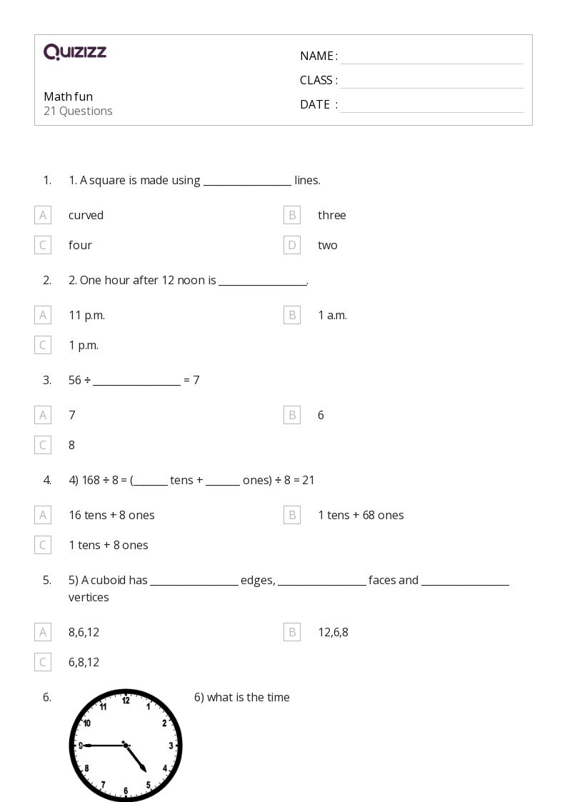 50+ Time to the Half Hour worksheets for 4th Class on Quizizz Free & Printable