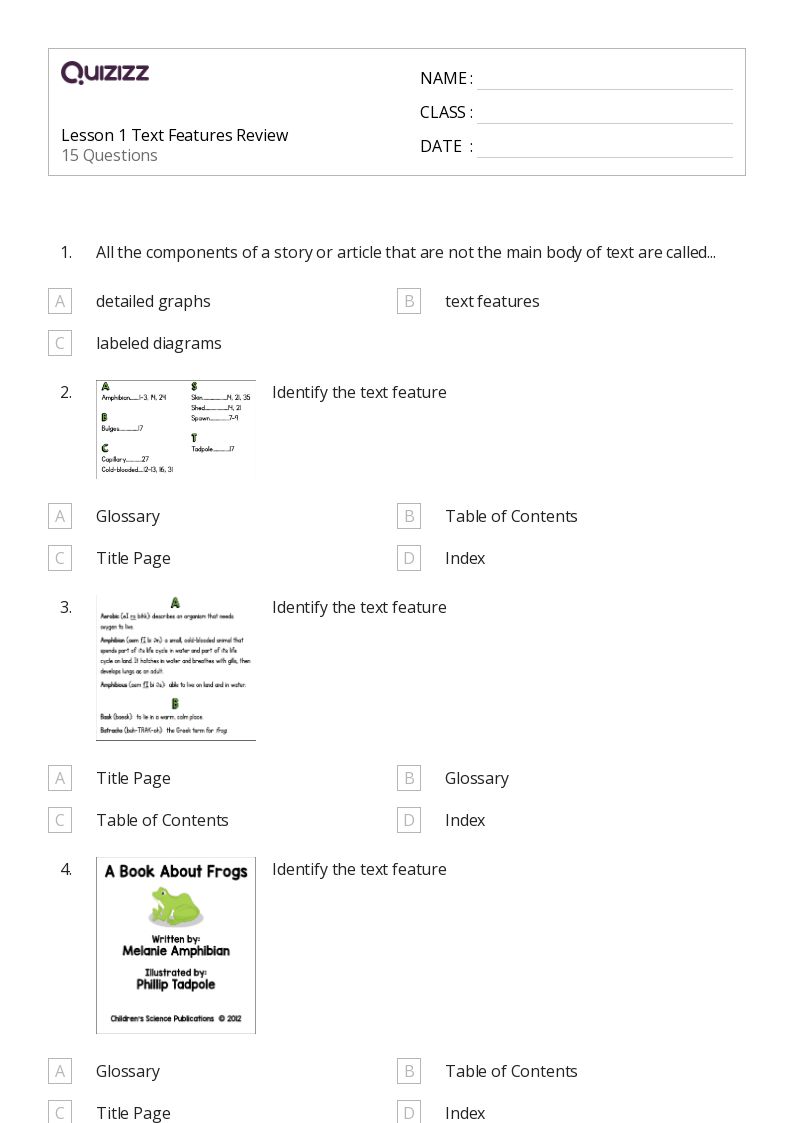 50+ Creating a Title worksheets for 4th Grade on Quizizz Free & Printable