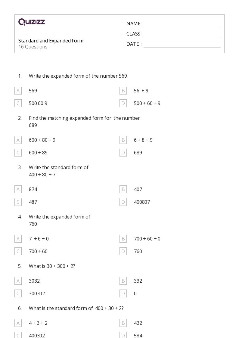 50+ MultiDigit Multiplication and the Standard Algorithm worksheets