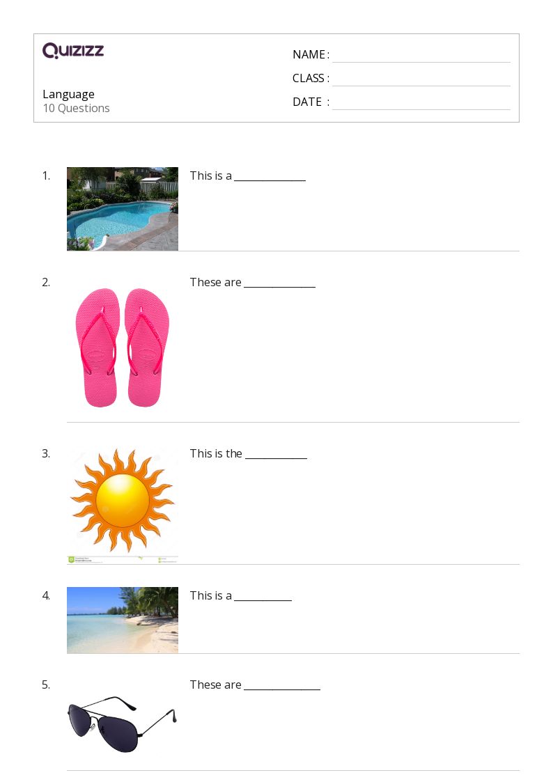 50+ Language worksheets for 2nd Grade on Quizizz Free & Printable