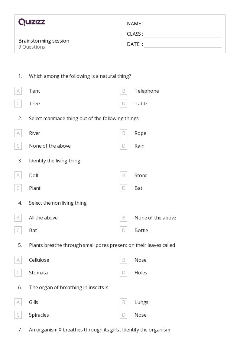 50+ Brainstorming worksheets for 3rd Grade on Quizizz Free & Printable