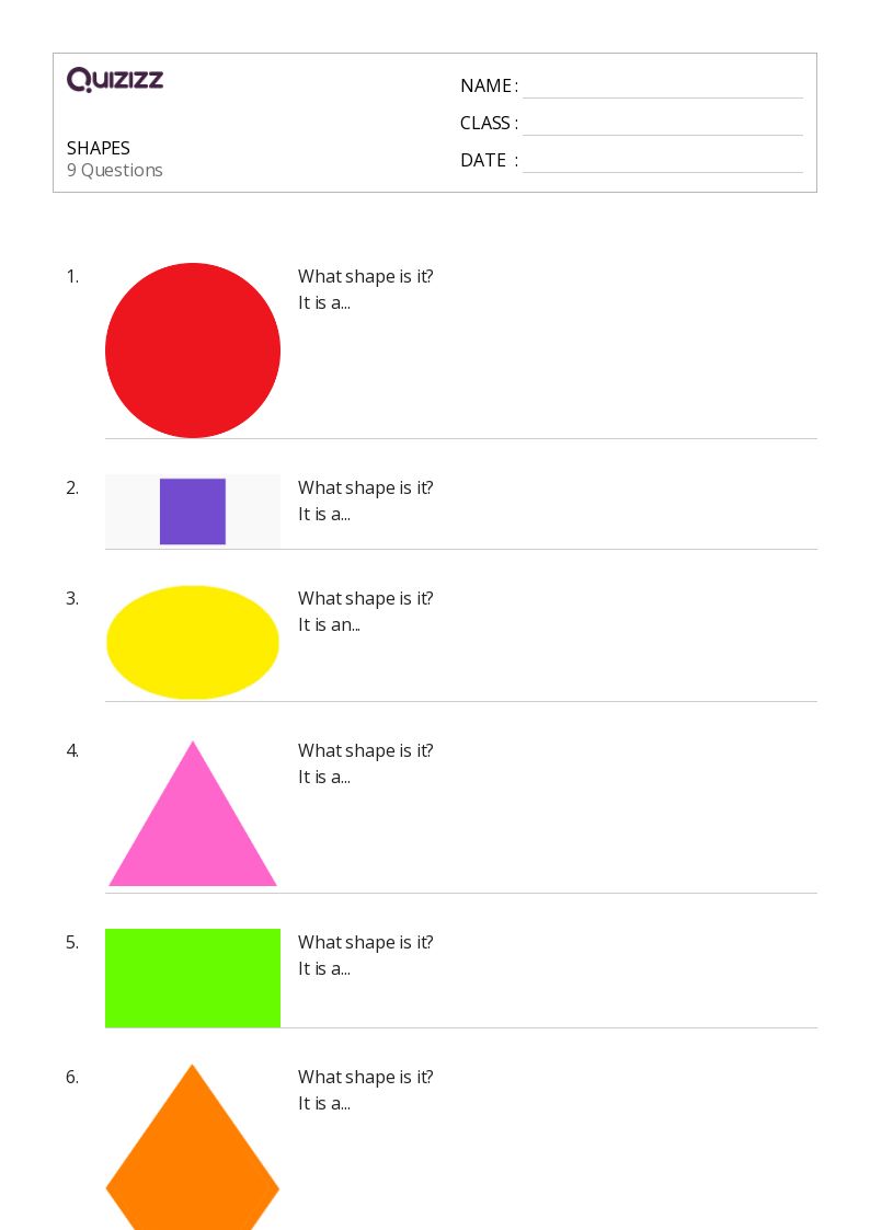 50+ Shapes worksheets for 3rd Year on Quizizz Free & Printable