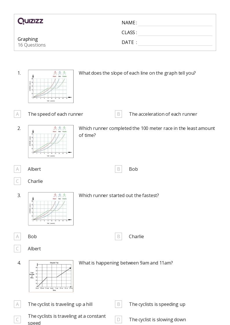 50+ Graphing Data worksheets for 8th Grade on Quizizz | Free & Printable