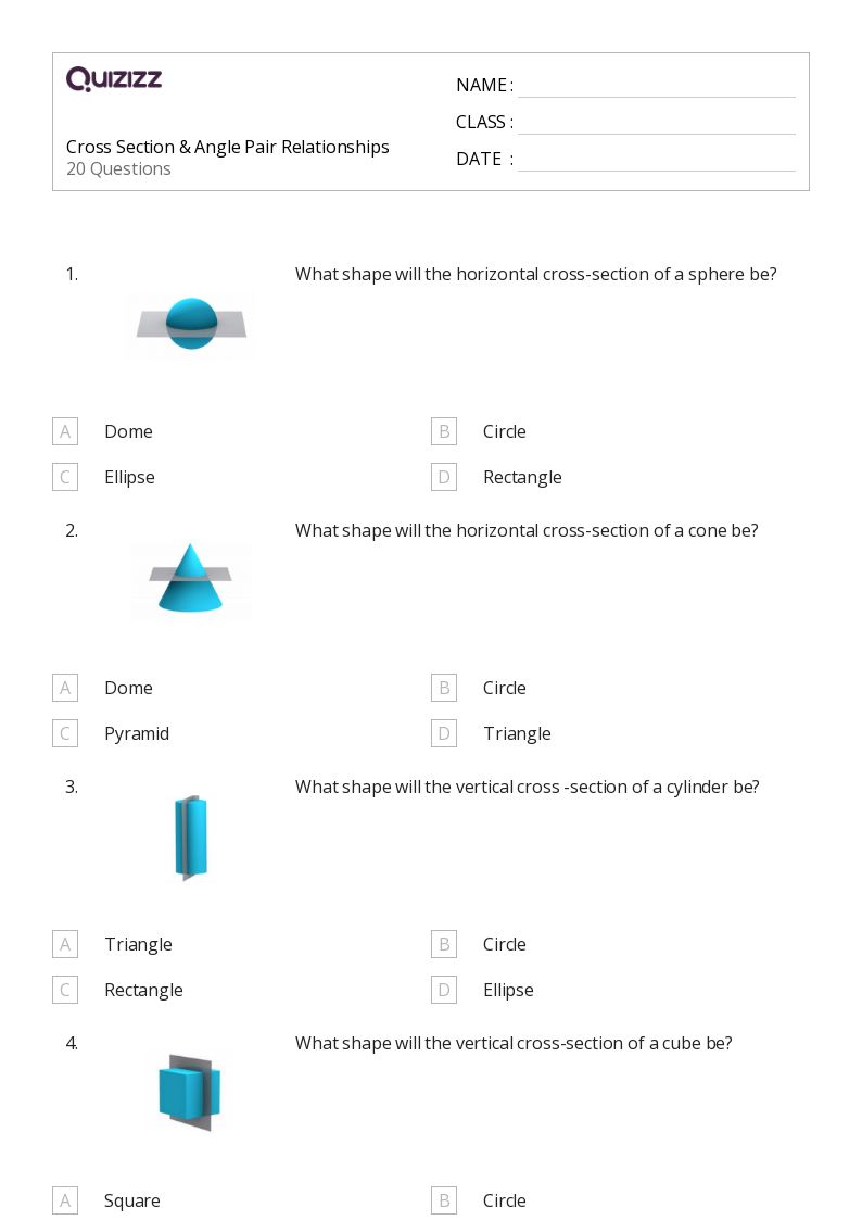 50+ Angles worksheets for 7th Year on Quizizz Free & Printable