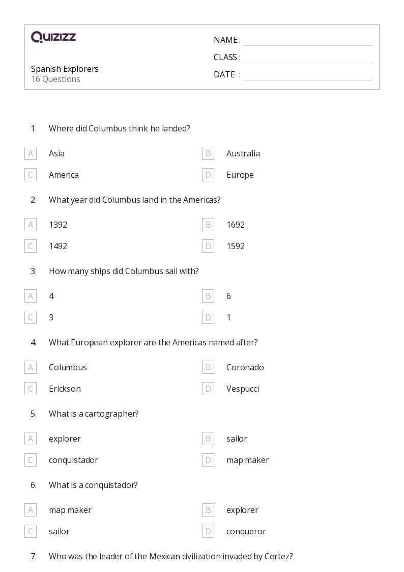 50+ Class 4 worksheets on Quizizz Free & Printable