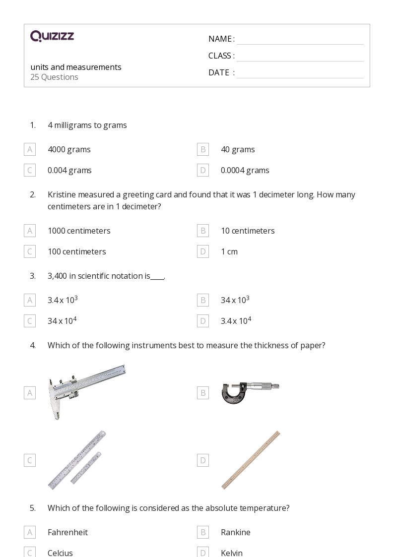 50+ Science worksheets for 7th Grade on Quizizz | Free & Printable