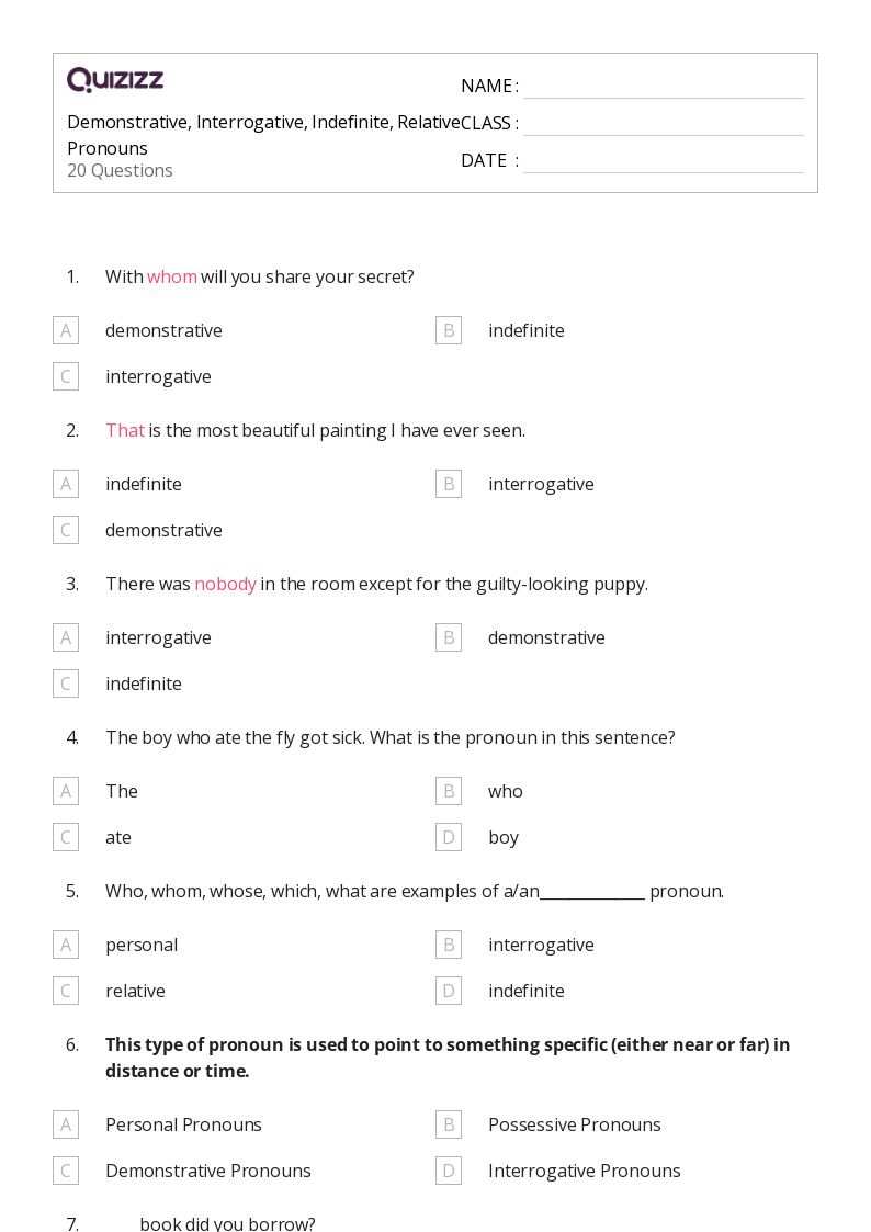 Ppt Demonstrative Interrogative Relative And Indefini vrogue.co