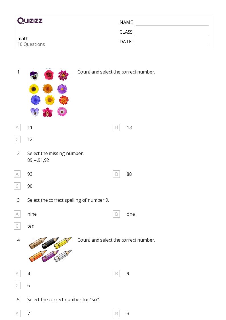 50+ Math Puzzles worksheets for Kindergarten on Quizizz Free & Printable