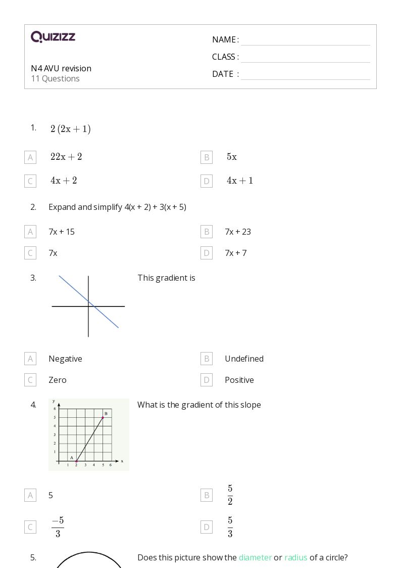 50+ Area and Circumference of a Circle worksheets for 4th Year on