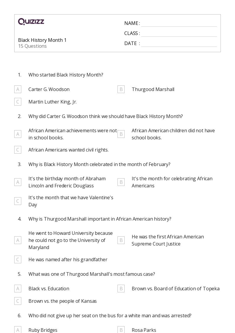 50+ U.S. History worksheets for Grade 4 on Quizizz Free & Printable
