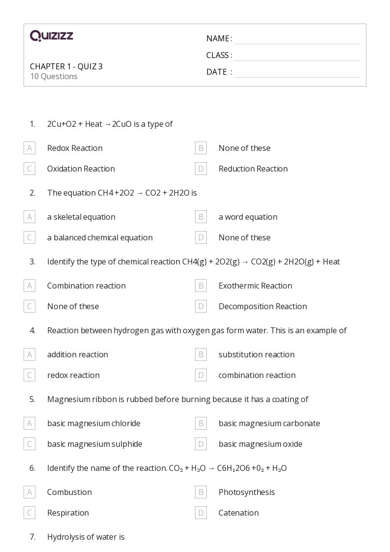 50+ endothermic and exothermic processes worksheets for 10th Class on