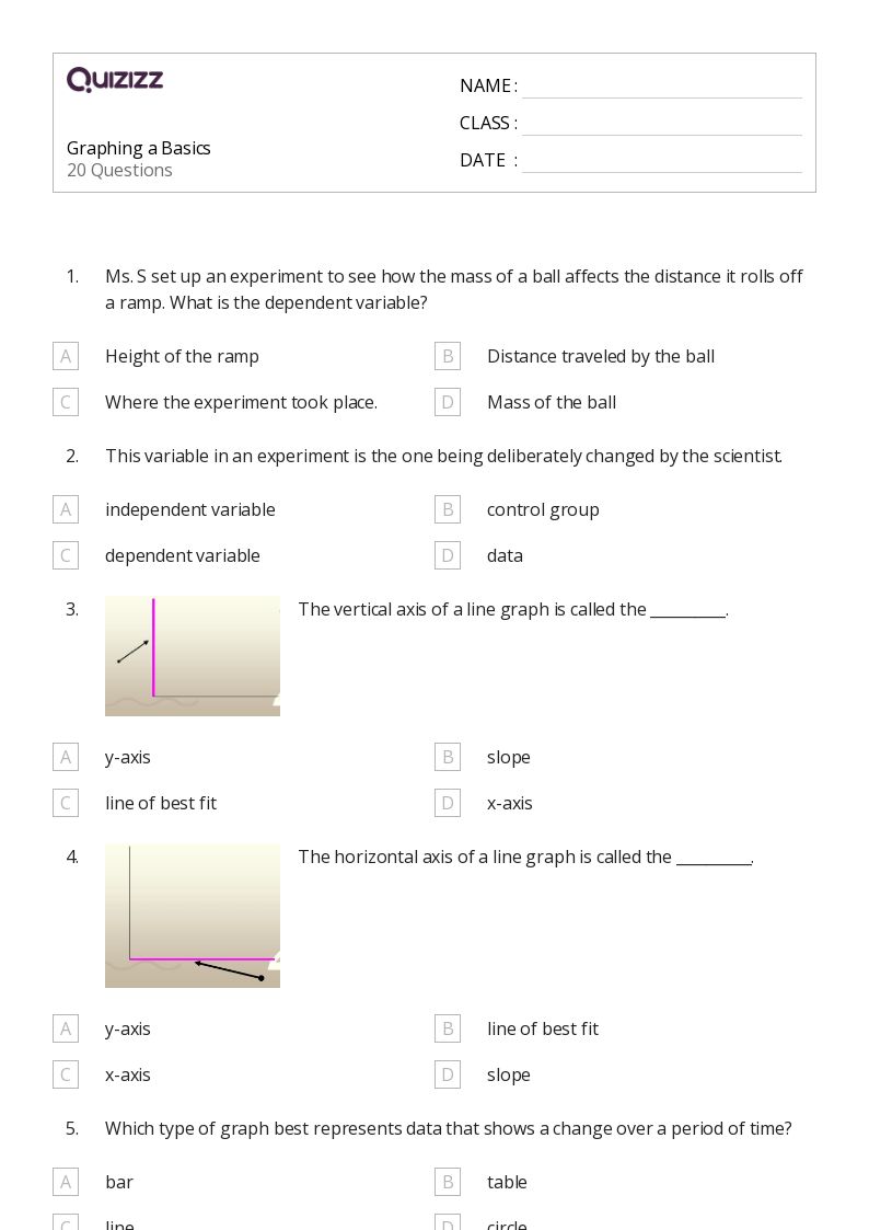 50+ Data and Graphing worksheets for 6th Year on Quizizz Free & Printable