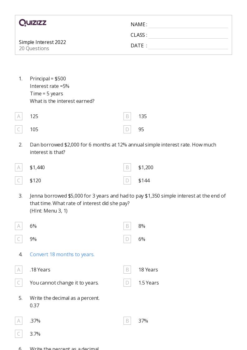 50+ Adding Money worksheets for 8th Grade on Quizizz Free & Printable