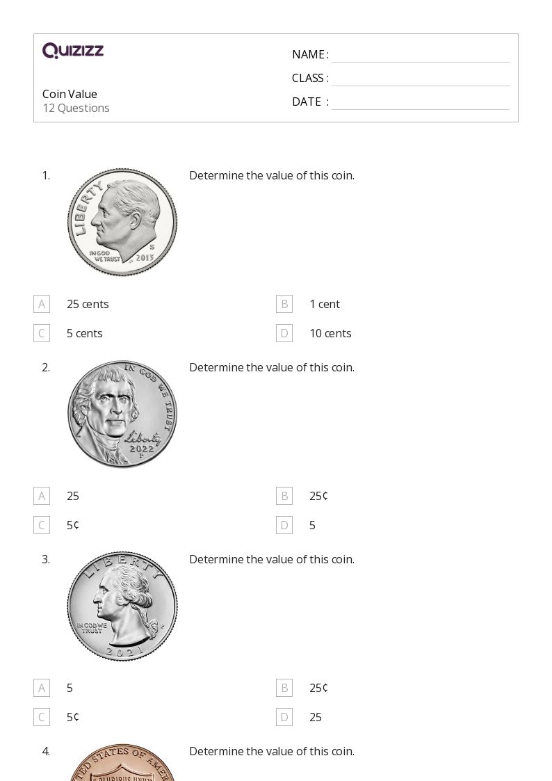 50+ Absolute Value worksheets for 2nd Grade on Quizizz Free & Printable