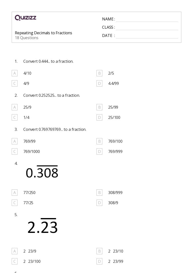 50+ Patterns in ThreeDigit Numbers worksheets for 8th Grade on Quizizz Free & Printable