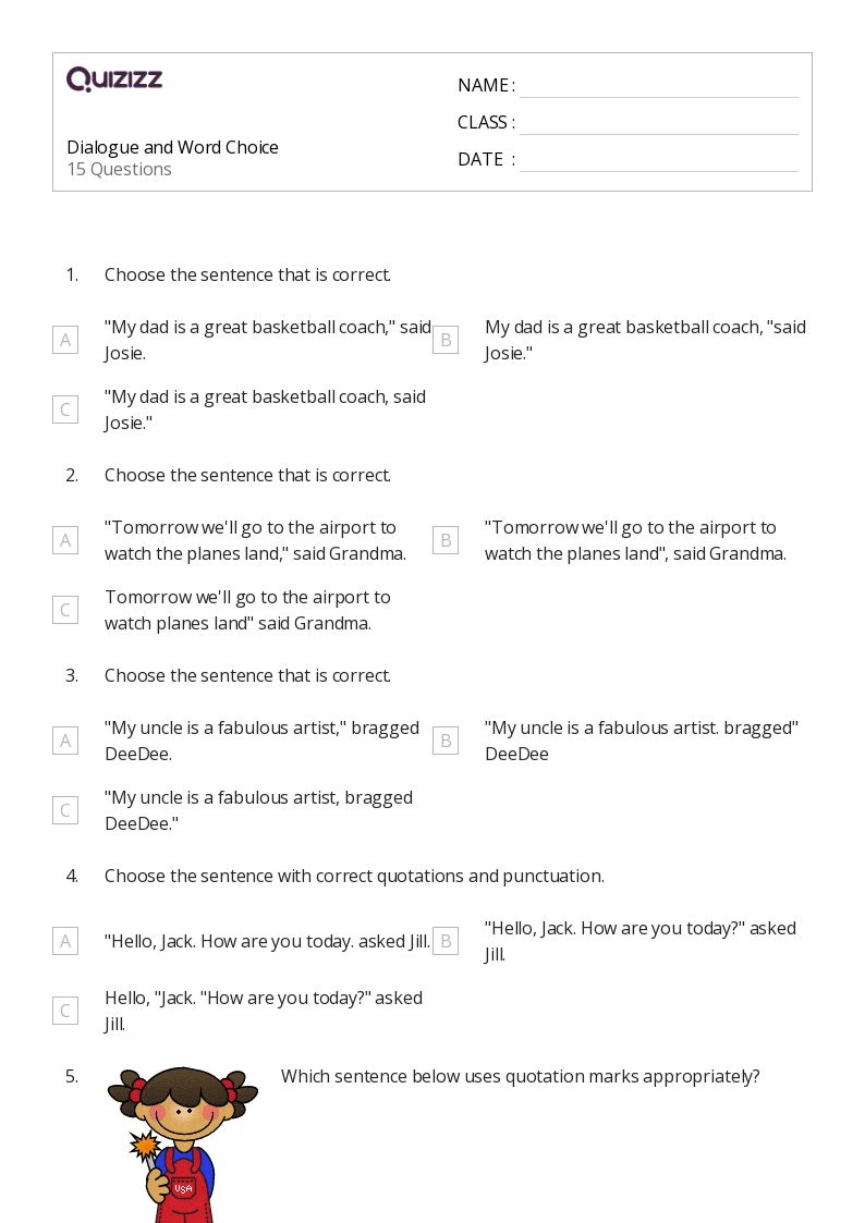 50+ Analyzing Word Choice worksheets for 6th Grade on Quizizz Free & Printable