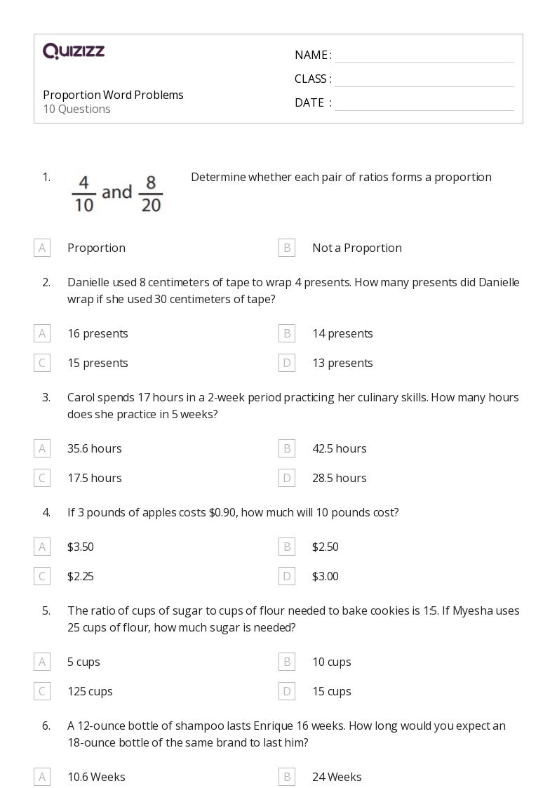 50+ Mixed Operation Word Problems worksheets for 6th Grade on Quizizz Free & Printable