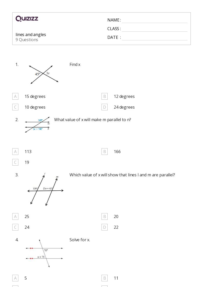 50+ Lines worksheets for 1st Class on Quizizz Free & Printable