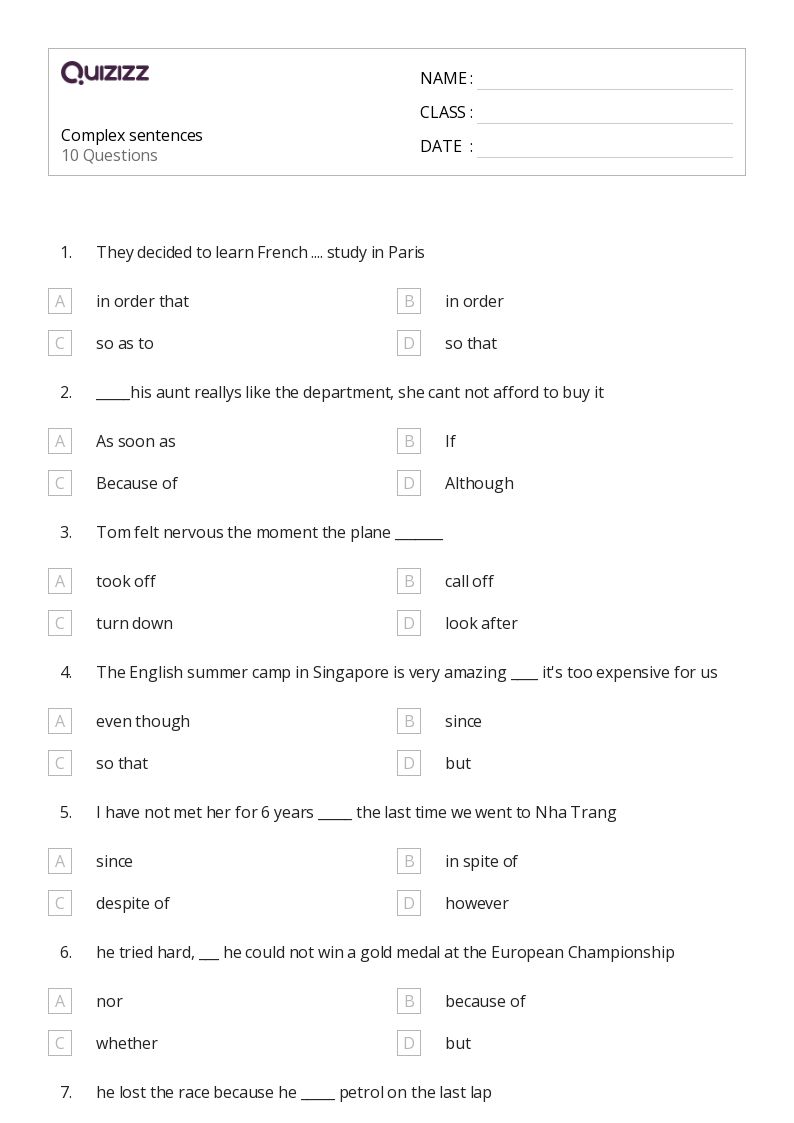 50+ Run On Sentences worksheets for Kindergarten on Quizizz Free