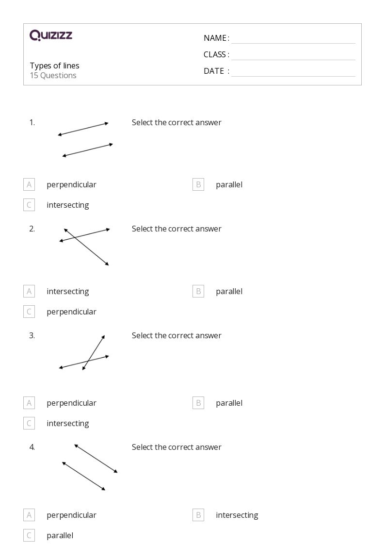 50+ Lines worksheets for 2nd Grade on Quizizz Free & Printable