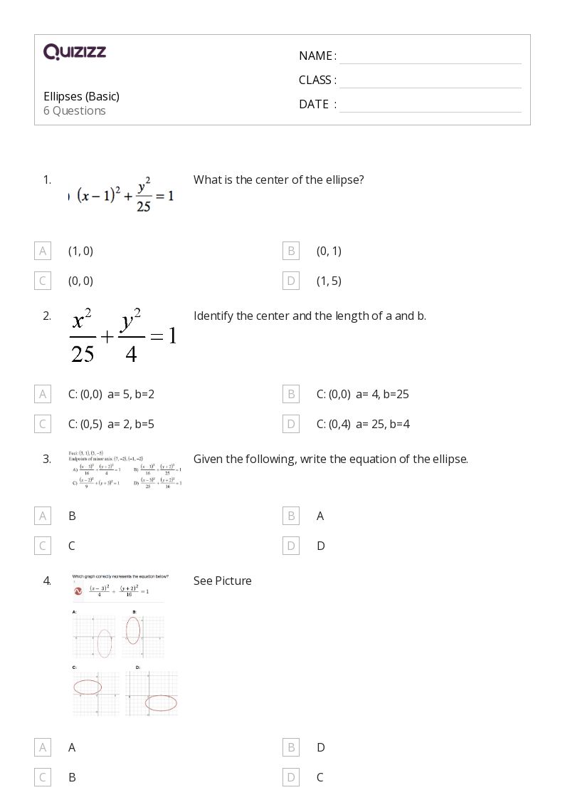 50+ Ellipses worksheets on Quizizz | Free & Printable