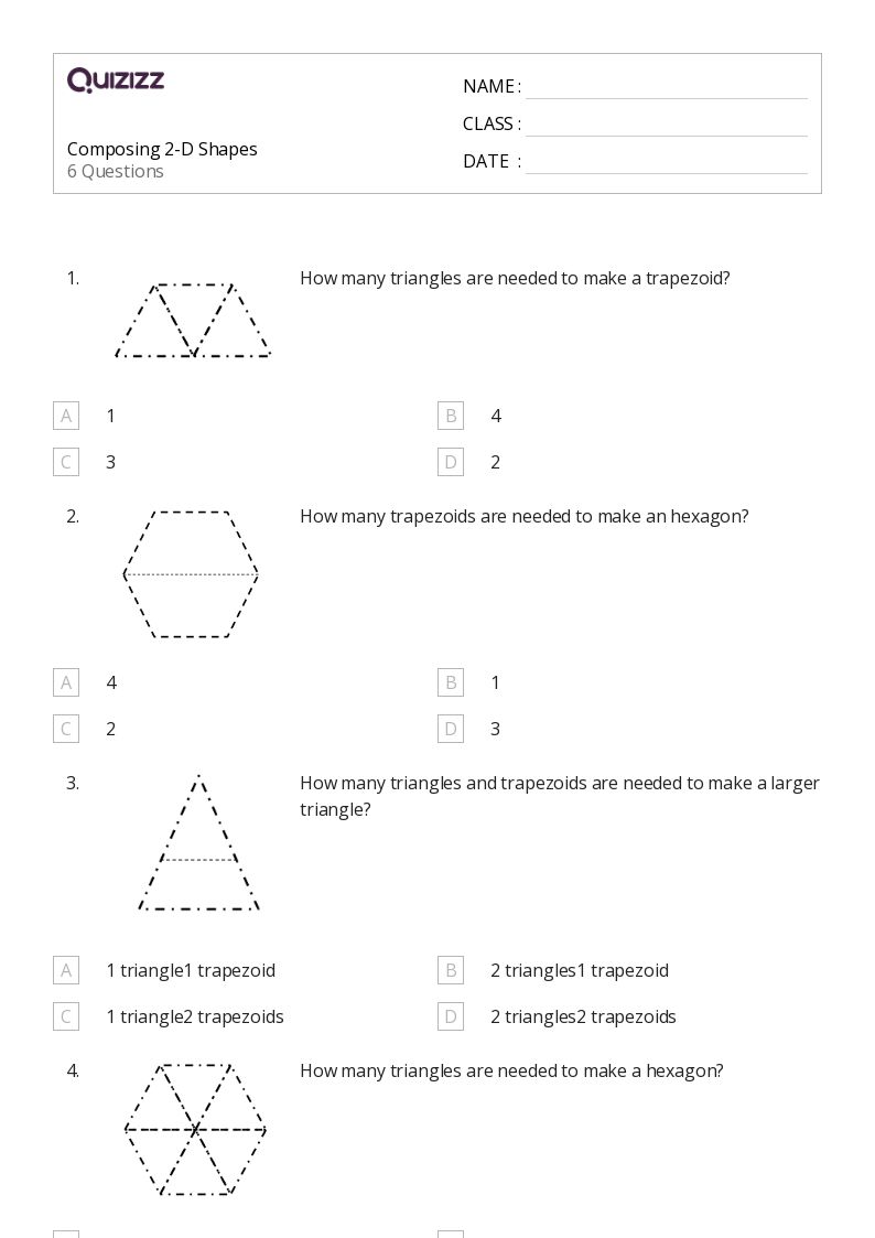 50+ Triangles worksheets for 2nd Grade on Quizizz Free & Printable