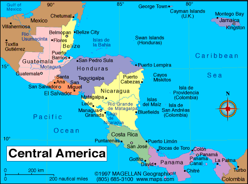 Central America/Caribbean Map Quiz Quiz - Quizizz