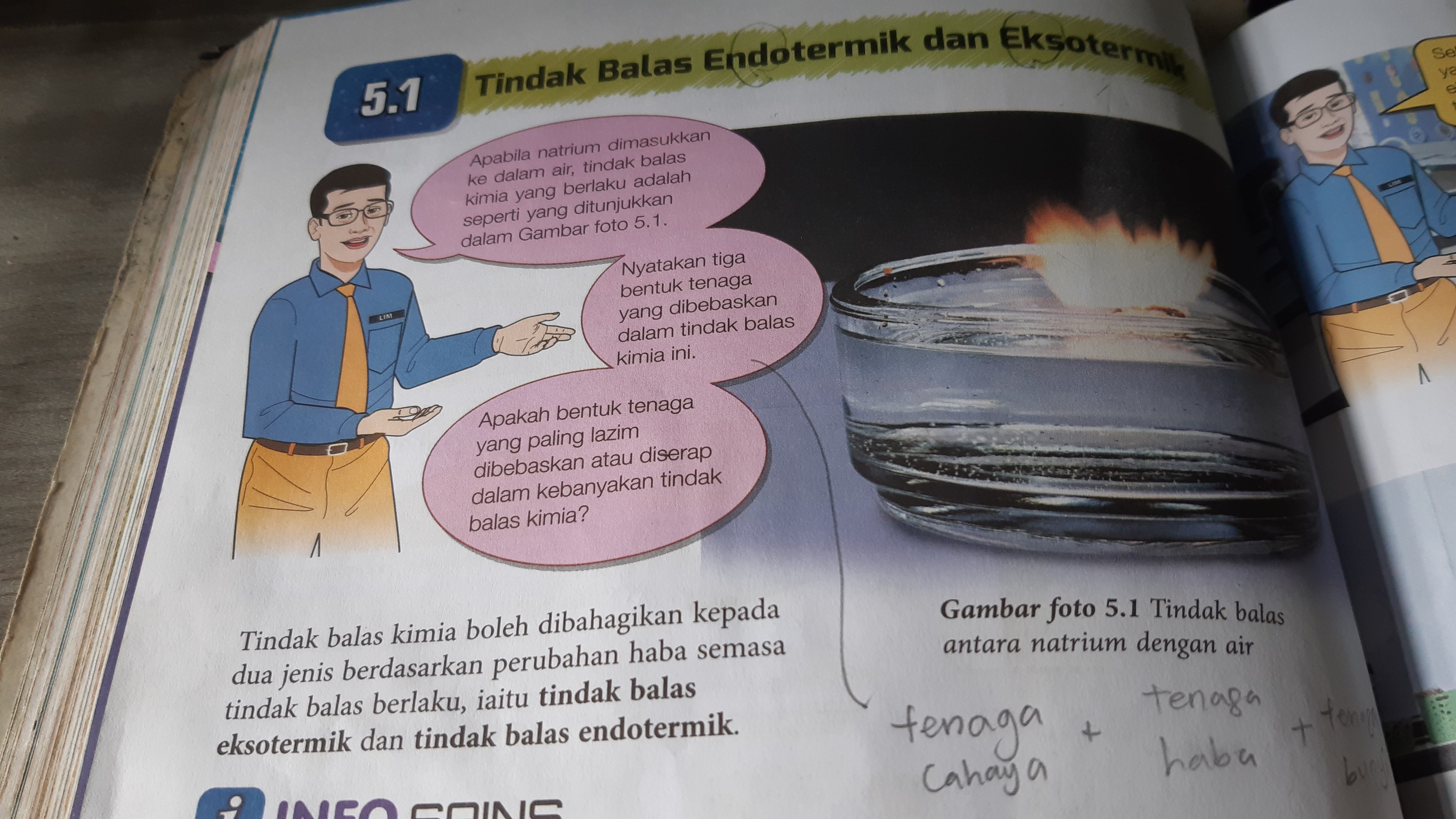 Sains tingkatan 3 bab 5 Science Quizizz