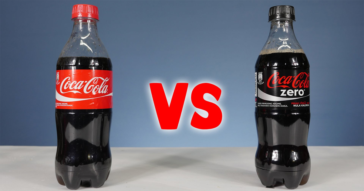 Sugar Test CocaCola Vs CocaCola Zero