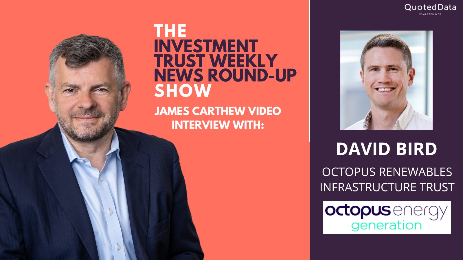 Interview with David Bird from Octopus Renewables Infrastructure Trust