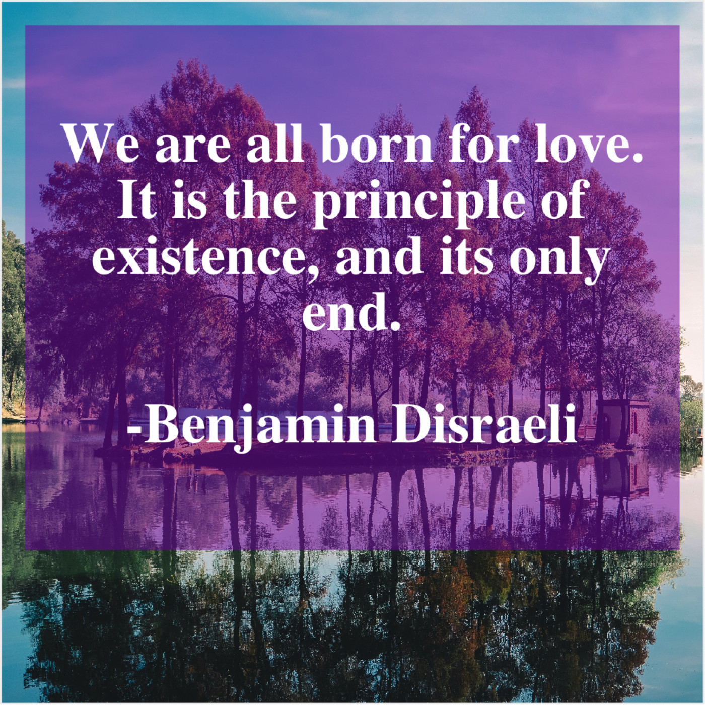 Benjamin Disraeli We are all born for… Success Manifestation Secrets