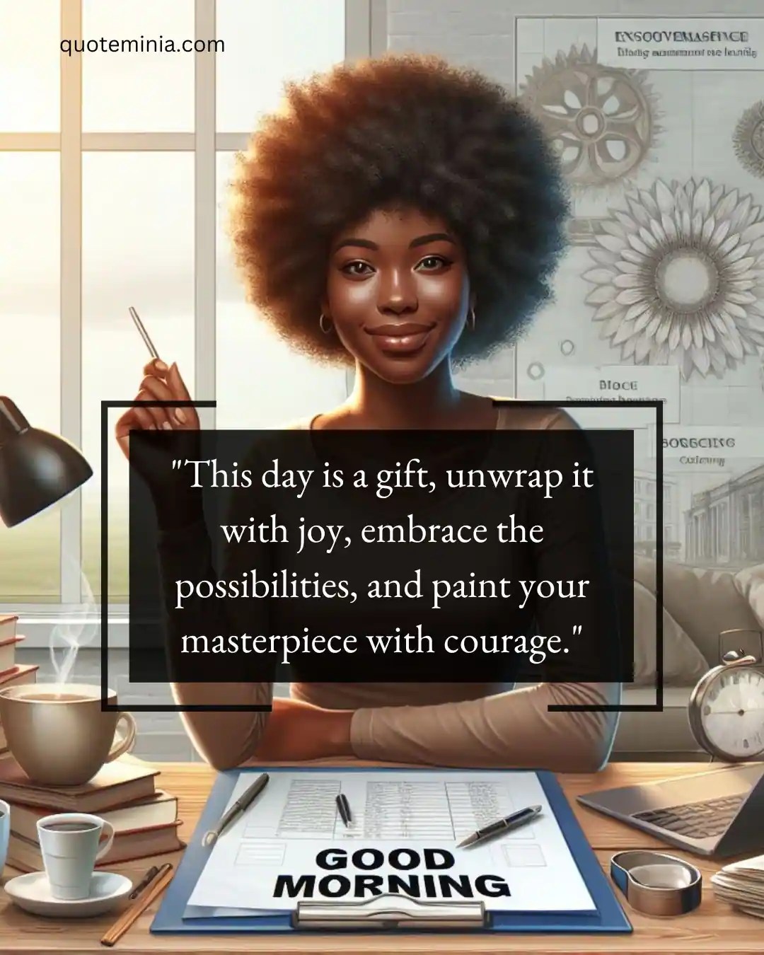 70 Encouragement African American Good Morning Quotes and Images(03)