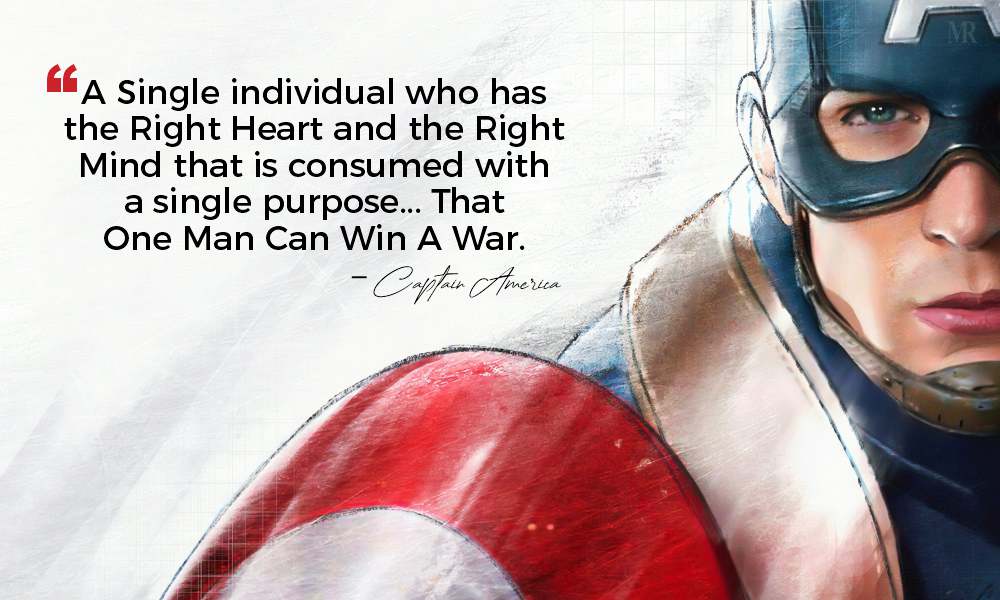 20 Captain America Quotes from his Ultimate MCU Journey