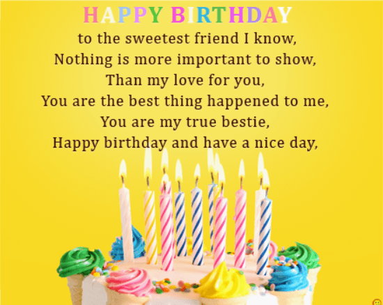 Top 85 Inspirational Birthday Greetings and Poems With