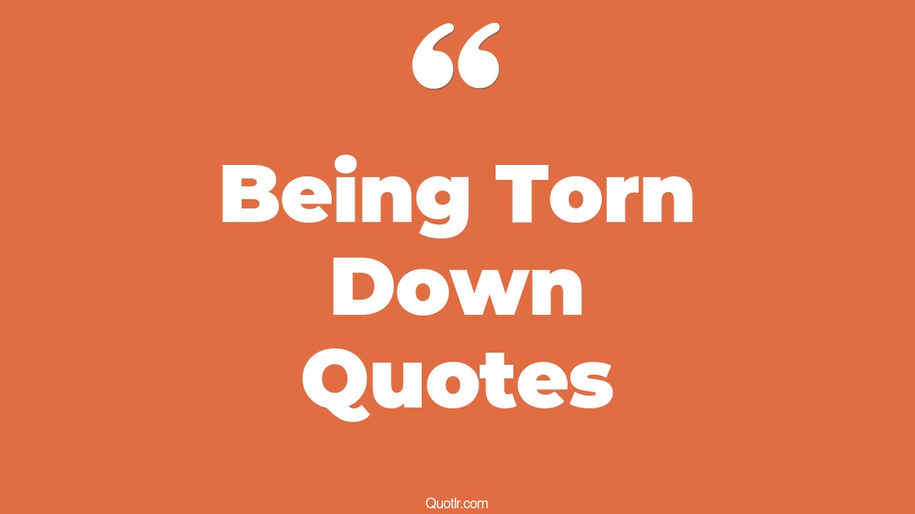 42 Delighting Being Torn Down Quotes (being torn, war torn, feeling torn)