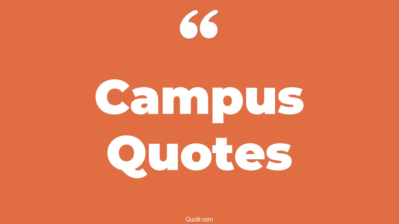 97 Sentimental Campus Quotes (beautiful college campus, college campus