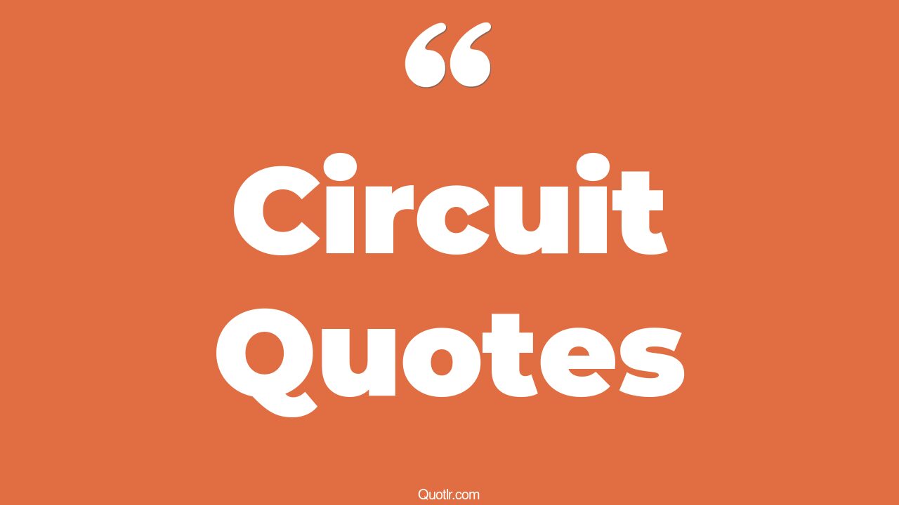 84 Undeniable Circuit Quotes (the circuit, electrical circuit, the