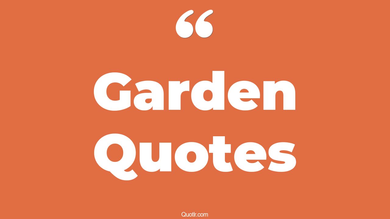 45 Vibrant Flower Garden Quotes beautiful garden, vegetable garden quotes