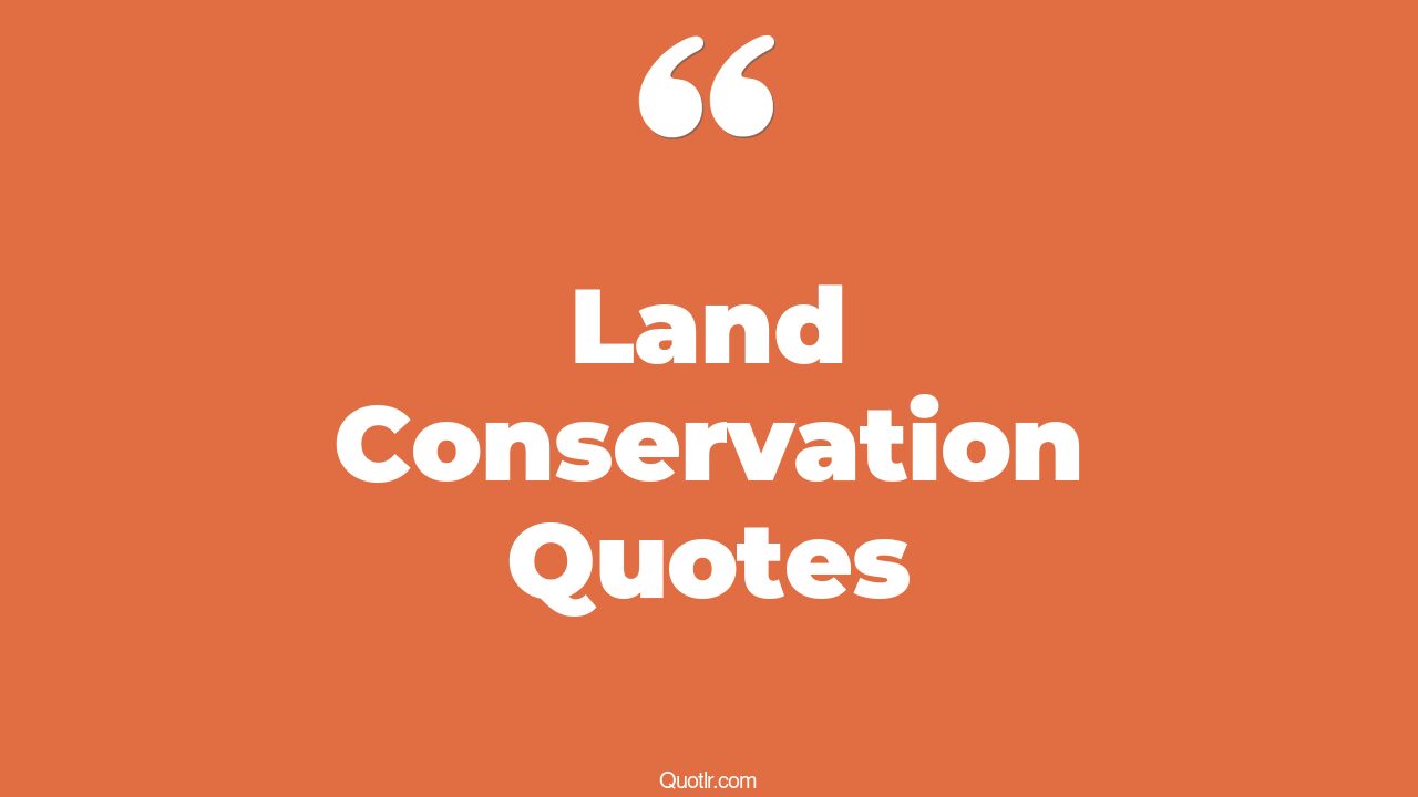 45+ Grateful Land Conservation Quotes That Will Unlock Your True Potential